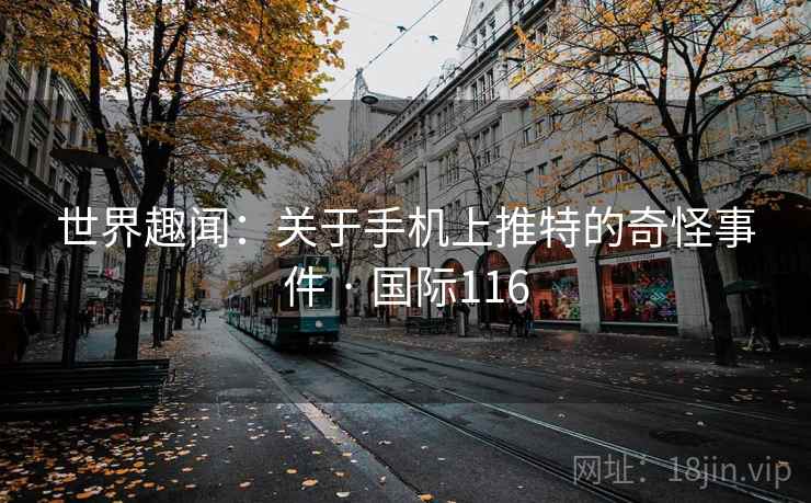 世界趣闻：关于手机上推特的奇怪事件 · 国际116