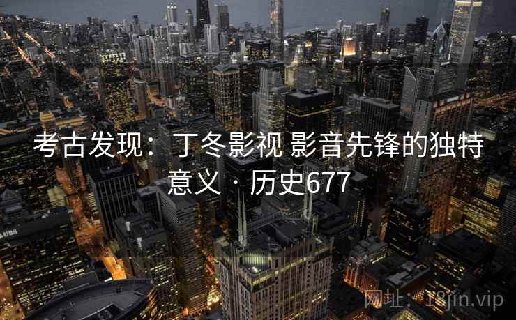 考古发现：丁冬影视 影音先锋的独特意义 · 历史677
